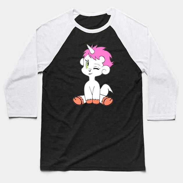 Unico *Wink* Baseball T-Shirt by Mishi